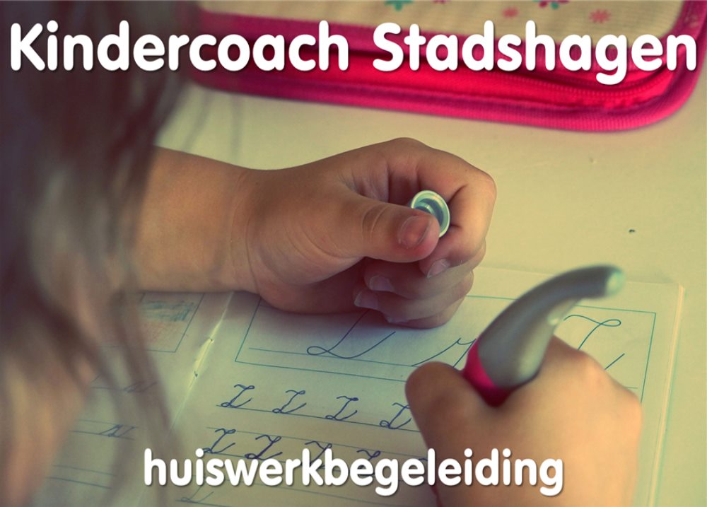 Huiswerkbegeleiding Kindercoach Stadshagen